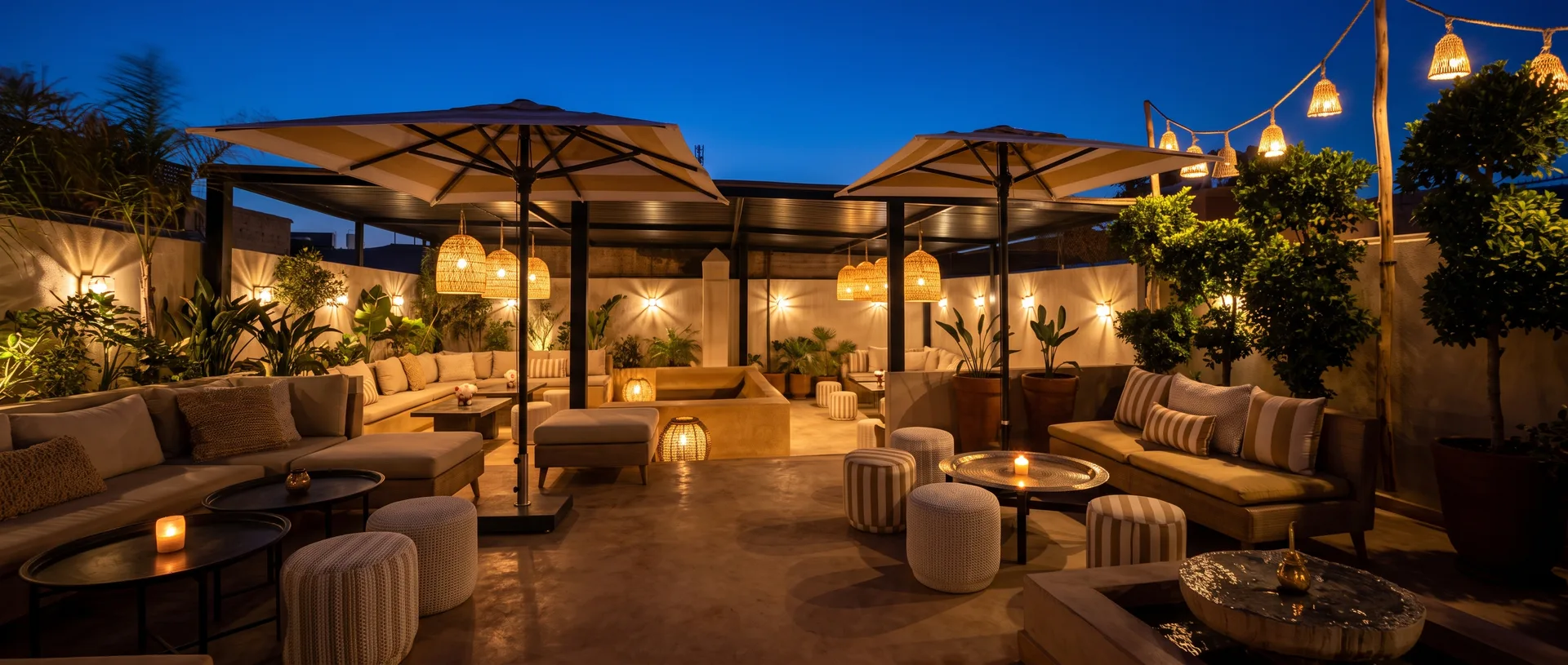 Tissus Outdoor Déperlants — Rooftop & Terrasses