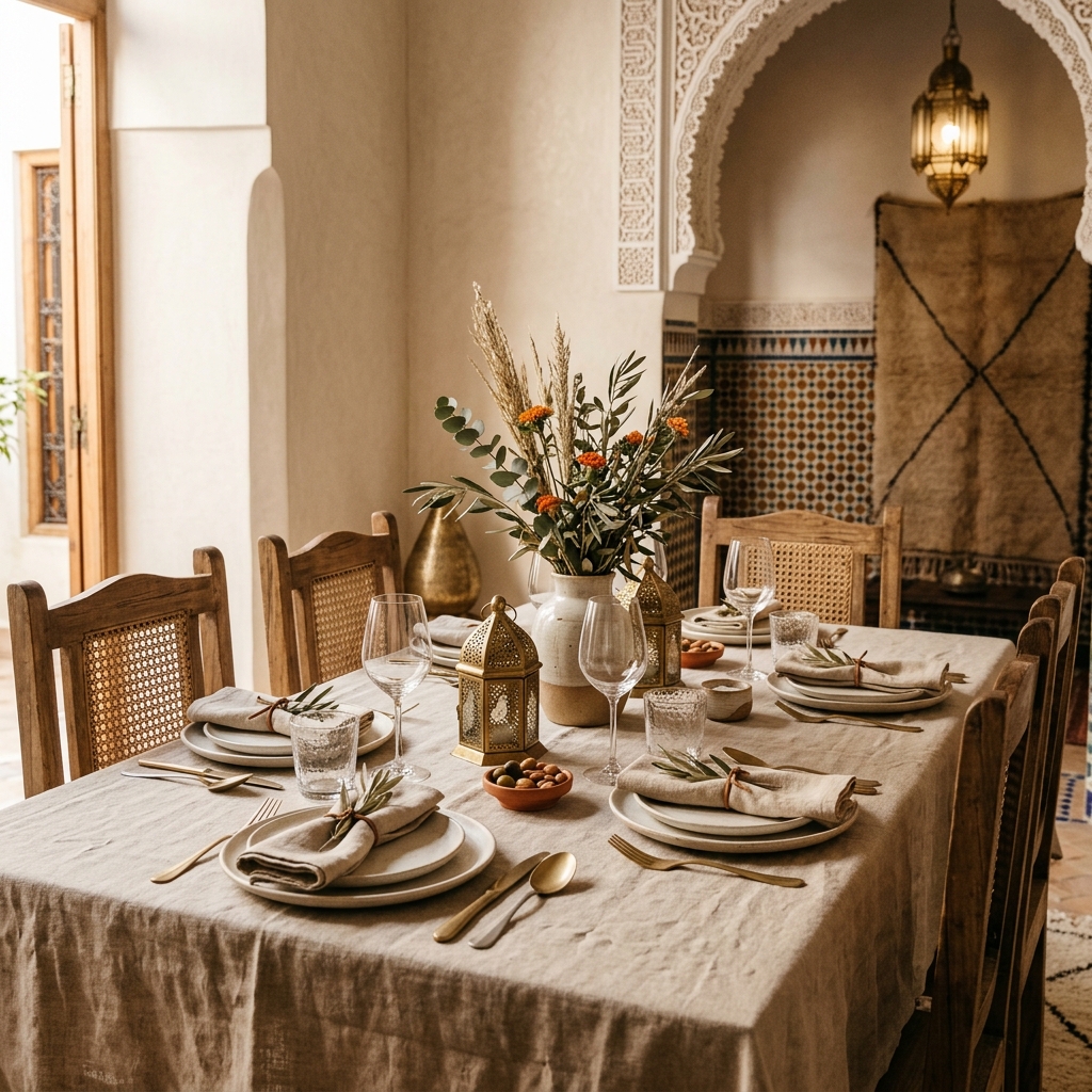 Nappe en Lin Brut