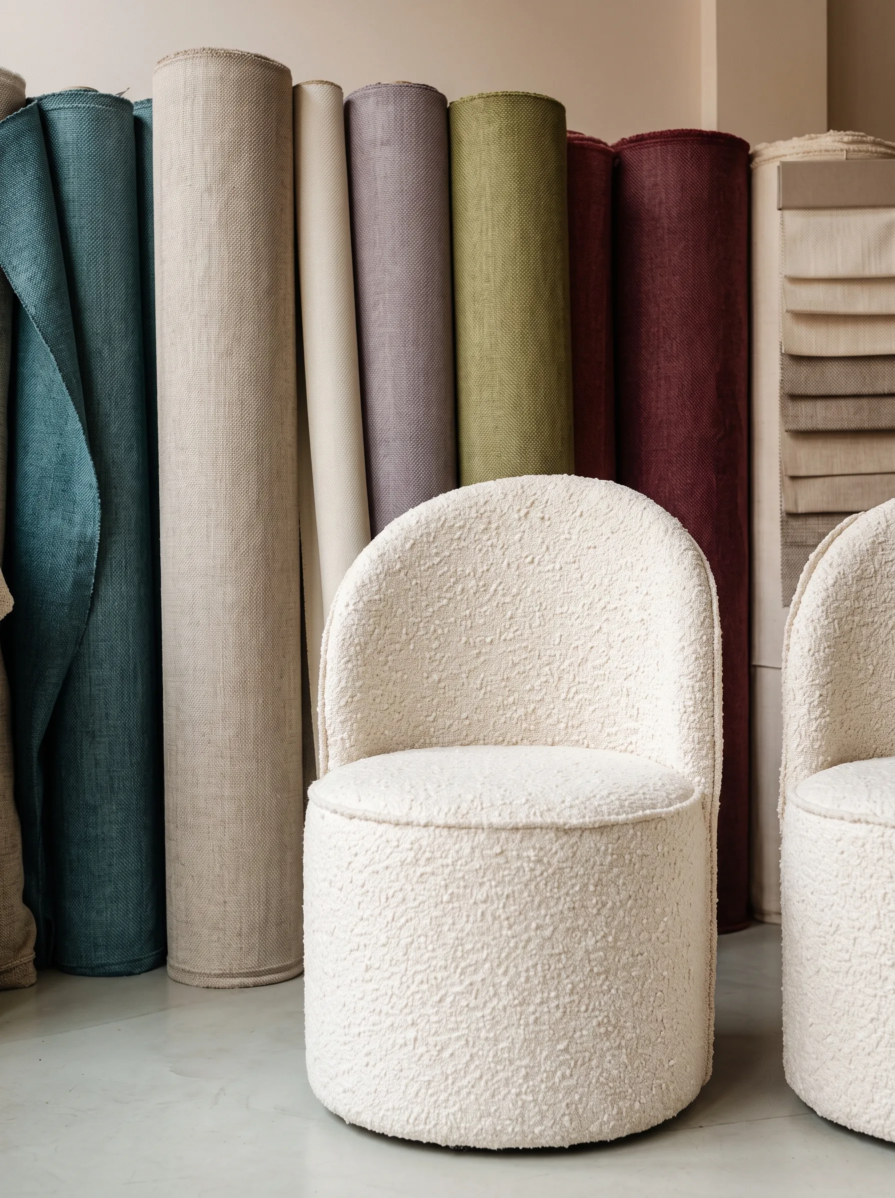 Tissus Haut de Gamme & Rouleaux Atelier